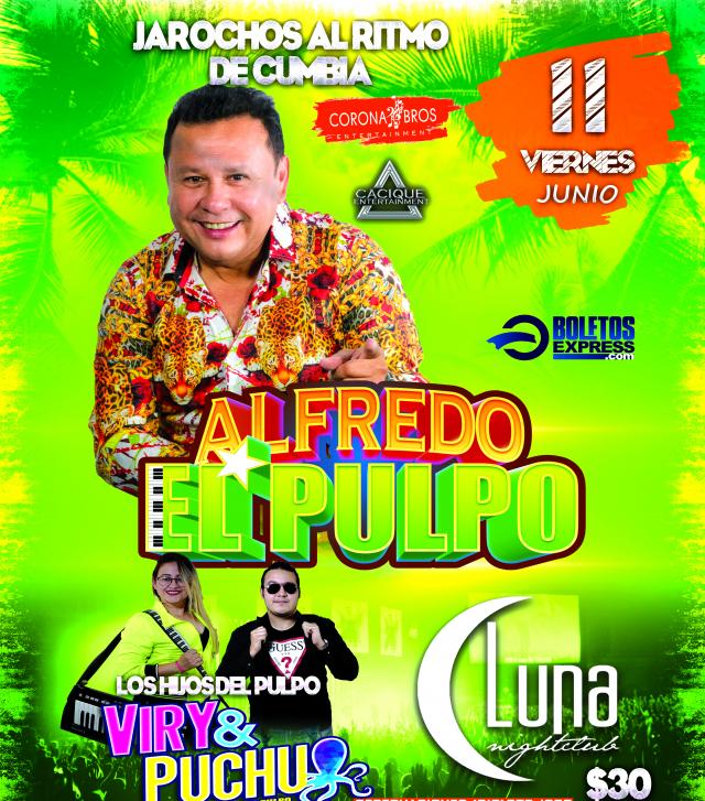 Buy tickets for Alfredo El Pulpo Alfredo El Pulpo