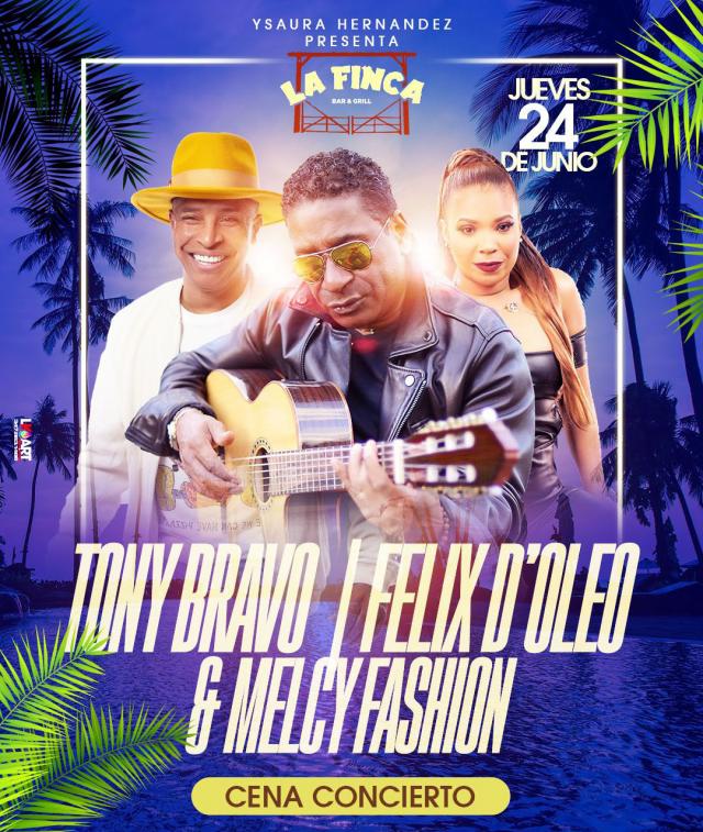 Tony Bravo, Felix D'Oleo & Melcy Fashion