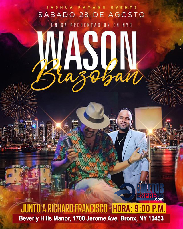 Buy tickets for Wason Brazoban Wason Brazoban
