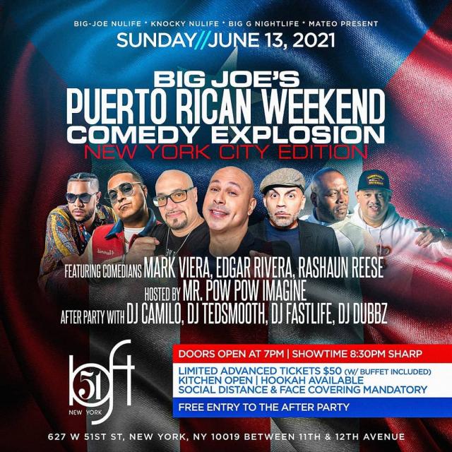 BIG JOES PUERTO RICAN WEEKEND DJ CAMILO LIVE