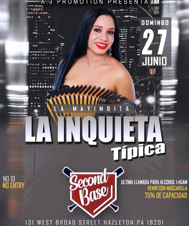 Buy tickets for La Inquieta Tipica La Inquieta Tipica