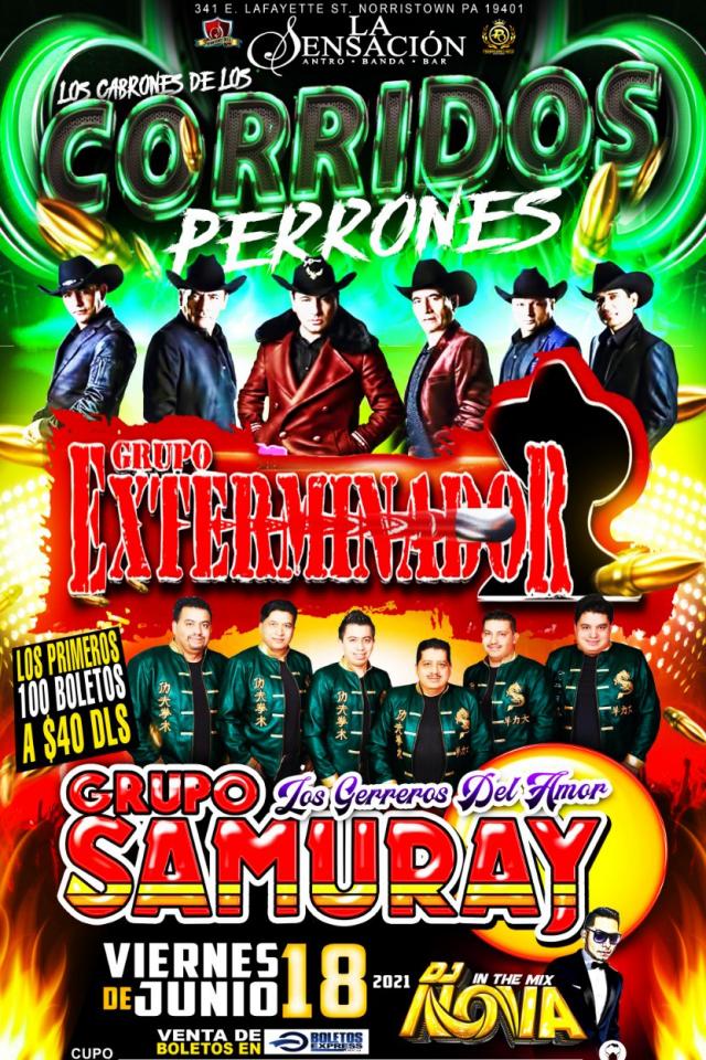 Grupo Exterminador Tickets BoletosExpress