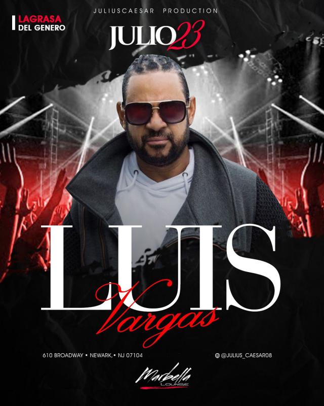 Buy tickets for Luis Vargas Luis Vargas