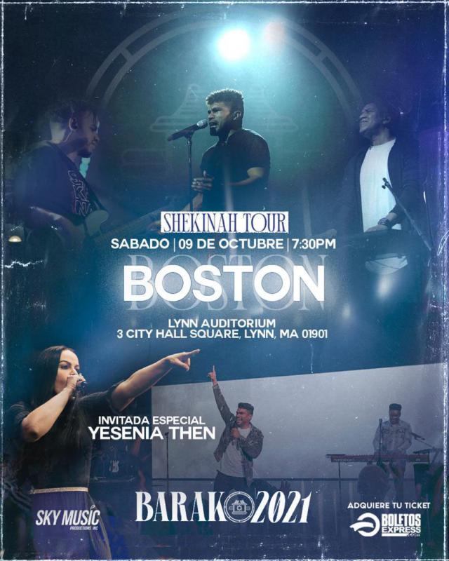 Buy tickets for GRUPO BARAK / PASTORA YESENIA THEN - BOSTON MA GRUPO BARAK / PASTORA YESENIA THEN - BOSTON MA