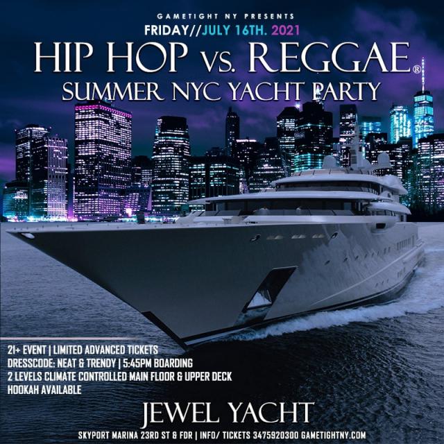 NYC Summer Sunset Hip Hop vs Reggae®