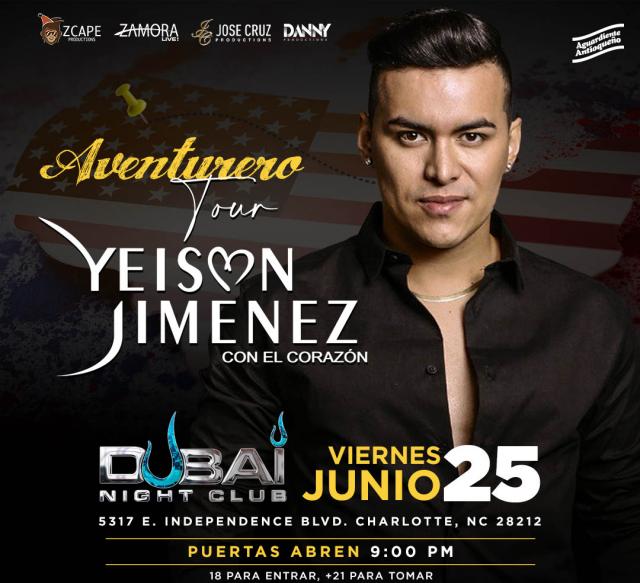 Buy tickets for Yeison Jimenez Yeison Jimenez