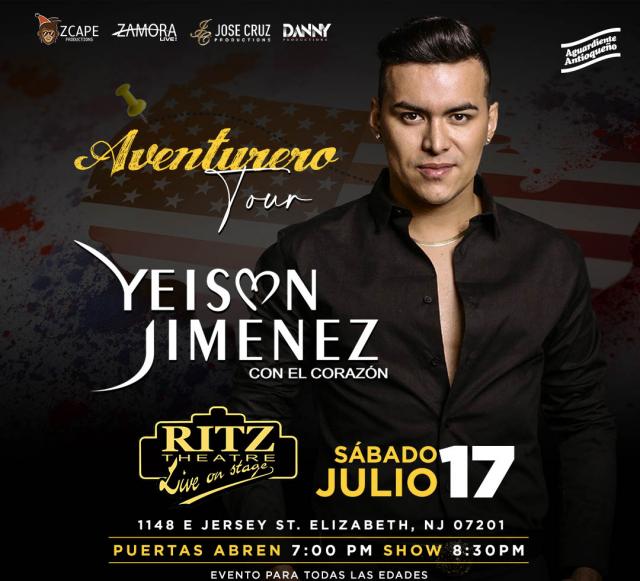 Buy tickets for Yeison Jimenez Yeison Jimenez