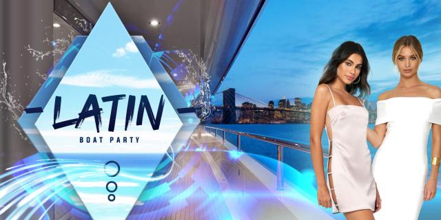 THE #1 Latin Music Boat Party Yacht Cruise NYC