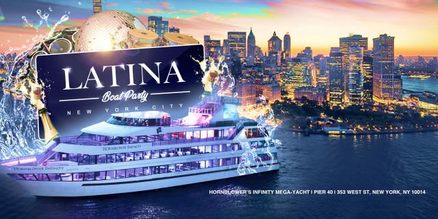 OFFICIAL Latina Friday Night Boat Party on Luxurious Yacht Cruise Infinity