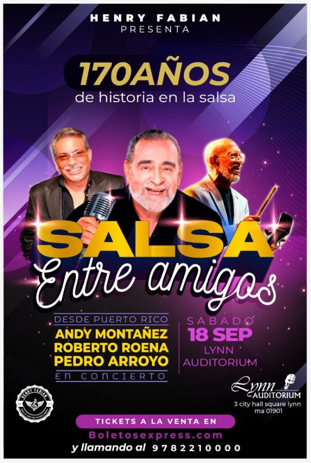 Buy tickets for ANDY MONTANEZ / ROBERTO ROENA / PEDRO ARROYO ANDY MONTANEZ / ROBERTO ROENA / PEDRO ARROYO