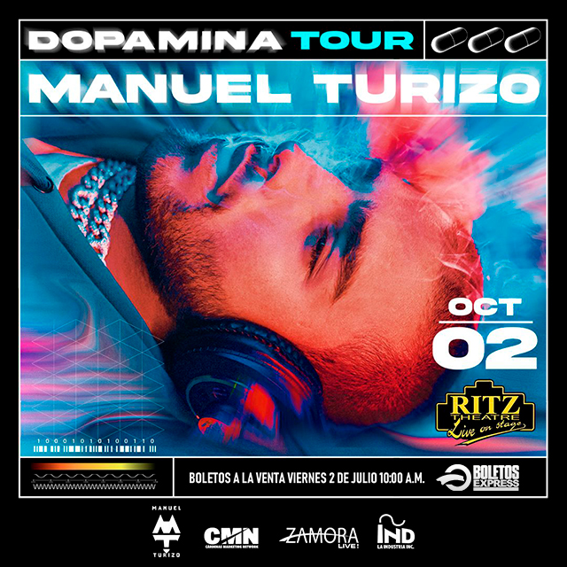 Buy tickets for MANUEL TURIZO  (CANCELLED) MANUEL TURIZO  (CANCELLED)