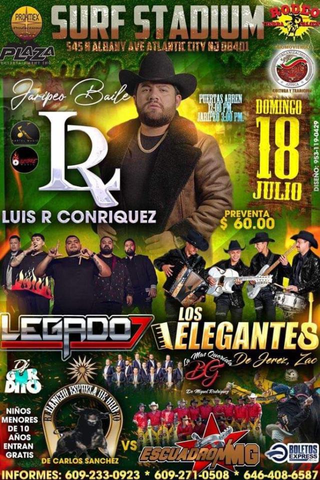 Luis R Conriquez / Legado 7 Tickets - BoletosExpress