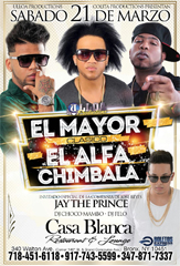 Buy tickets for El Mayor Clasico, El Alfa & Chimbala El Mayor Clasico, El Alfa & Chimbala
