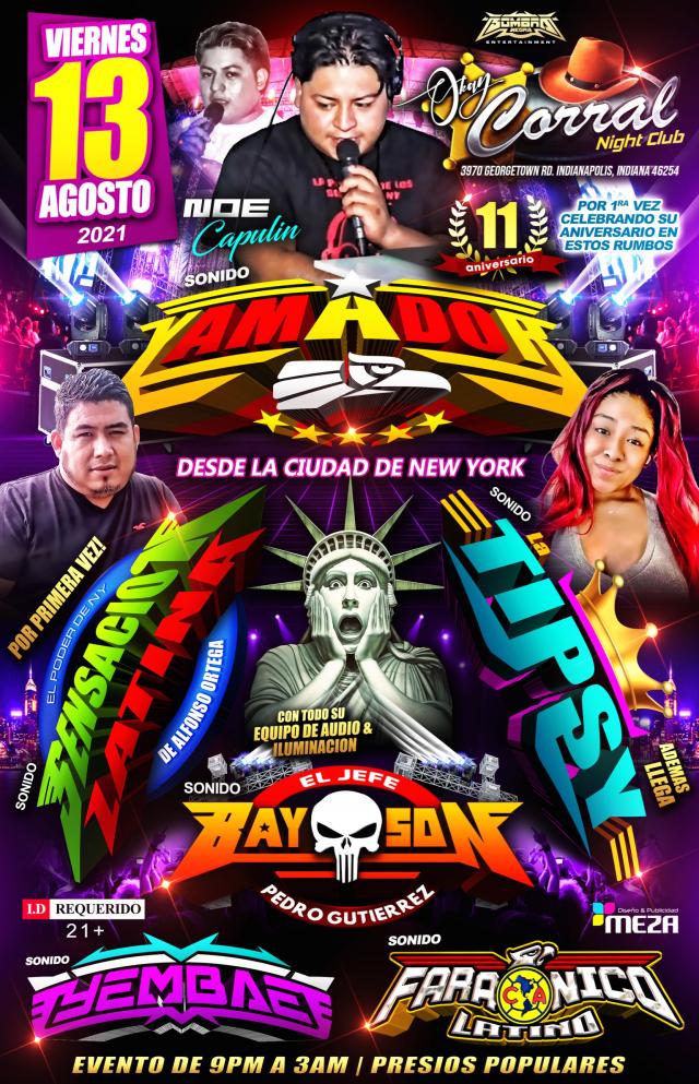 11 ANIVERSARIO DE SONIDO YAMADOR