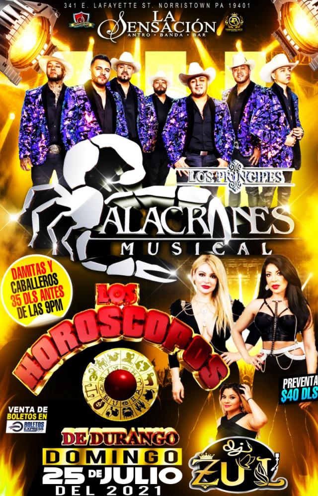ALACRANES MUSICAL Tickets BoletosExpress