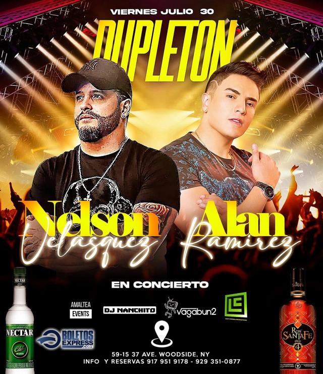 Buy tickets for NELSON VELASQUEZ / ALAN RAMIREZ NELSON VELASQUEZ / ALAN RAMIREZ