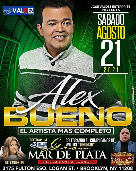 Buy tickets for ALEX BUENO ALEX BUENO