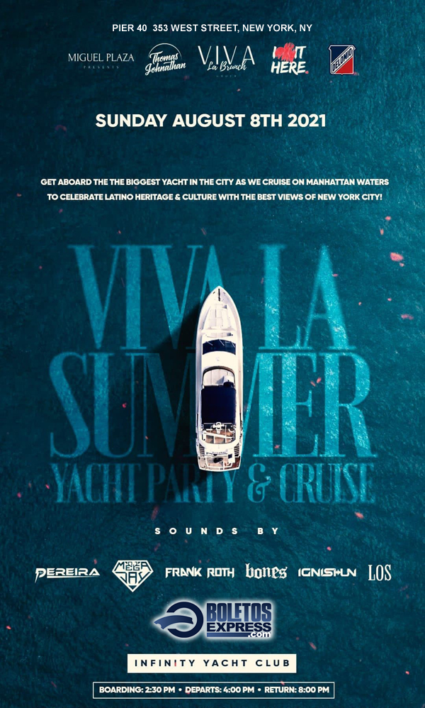 Buy tickets for VIVA LA SUMMER - YACHT PARTY & CRUISE VIVA LA SUMMER - YACHT PARTY & CRUISE
