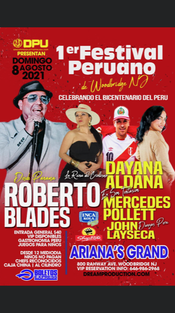 Buy tickets for 1er Festival Peruano 1er Festival Peruano