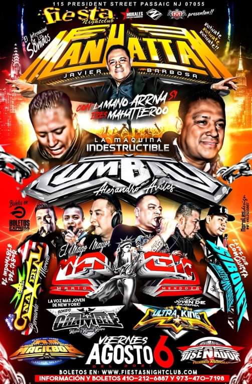 Buy tickets for MANHATTAN- CUMBALA - SIBONEY - CULTURA KING MANHATTAN- CUMBALA - SIBONEY - CULTURA KING