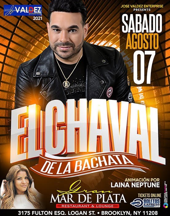 Buy tickets for EL CHAVAL DE LA BACHATA (EVENT CANCELLED) EL CHAVAL DE LA BACHATA (EVENT CANCELLED)