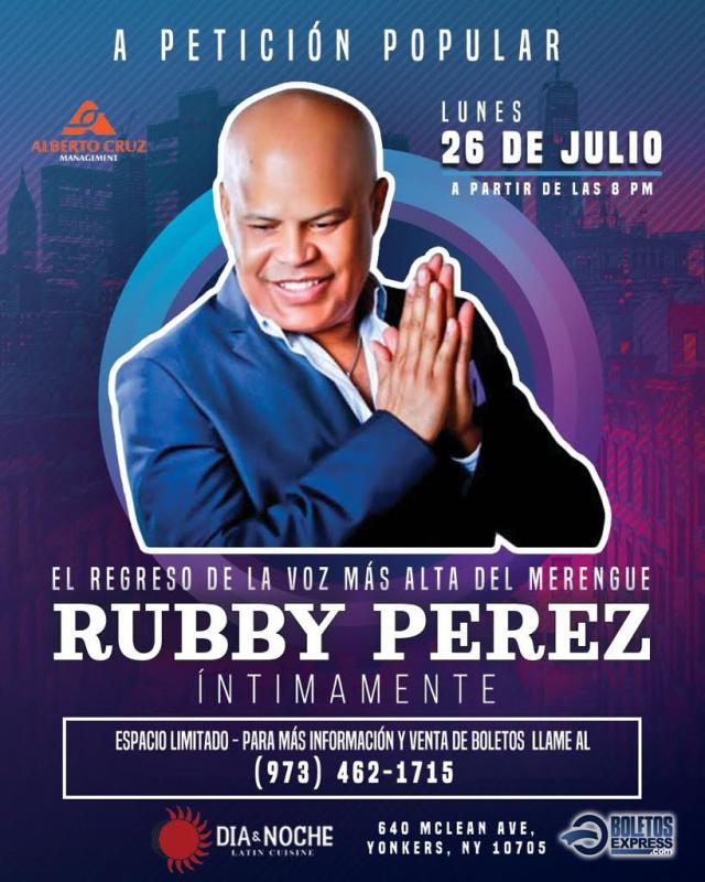 Buy tickets for RUBBY PEREZ RUBBY PEREZ