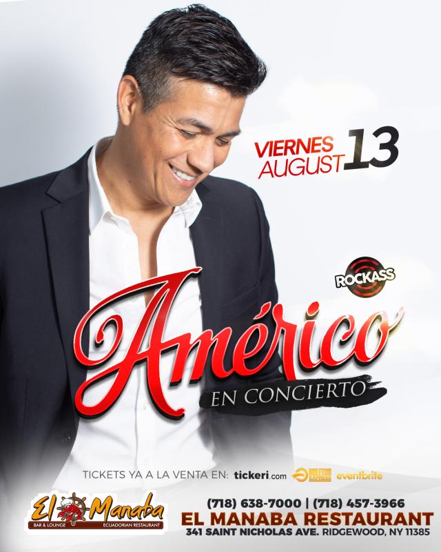 Buy tickets for Américo en Brooklyn Américo en Brooklyn