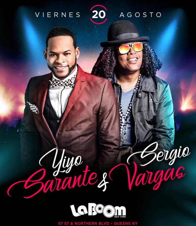 Buy tickets for YIYO SARANTE / SERGIO VARGAS (Pospuesta) YIYO SARANTE / SERGIO VARGAS (Pospuesta)