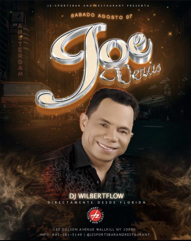 Buy tickets for Joe Veras - El Hombre De Tu Vida En JZ's Middletown Joe Veras - El Hombre De Tu Vida En JZ's Middletown