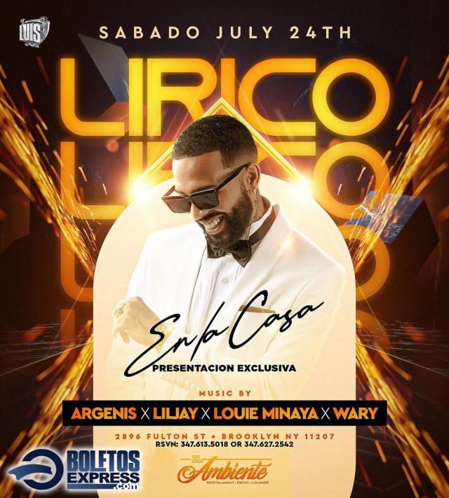 Buy tickets for LIRICO EN LA CASA LIRICO EN LA CASA