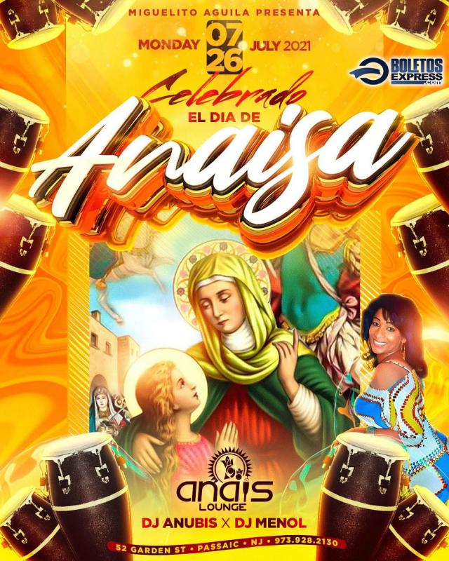 Buy tickets for CELEBRANDO EL DIA DE ANAISA CELEBRANDO EL DIA DE ANAISA