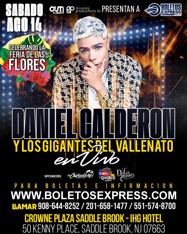 DANIEL CALDERON Y LOS GIGANTES DEL VALLENATO