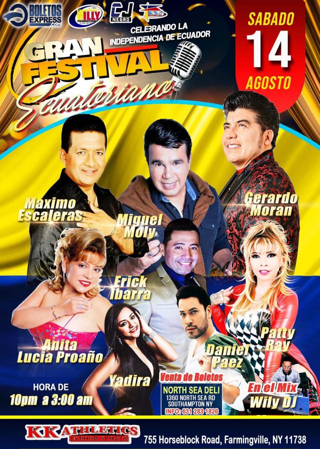 Buy tickets for MAXIMO ESCALERAS | MIGUEL MOLY | GERARDO MORAN | ERICK IBARRA | ANITA LUCIA PROAÑO | YADIRA | DANIEL PAEZ | PATTY RAY | MAXIMO ESCALERAS | MIGUEL MOLY | GERARDO MORAN | ERICK IBARRA | ANITA LUCIA PROAÑO | YADIRA | DANIEL PAEZ | PATTY RAY |