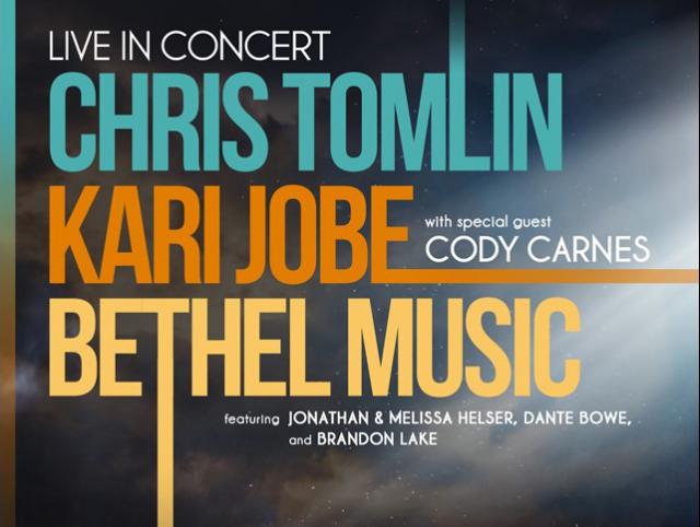 Buy tickets for Chris Tomlin, Kari Jobe & Bethel Music Chris Tomlin, Kari Jobe & Bethel Music