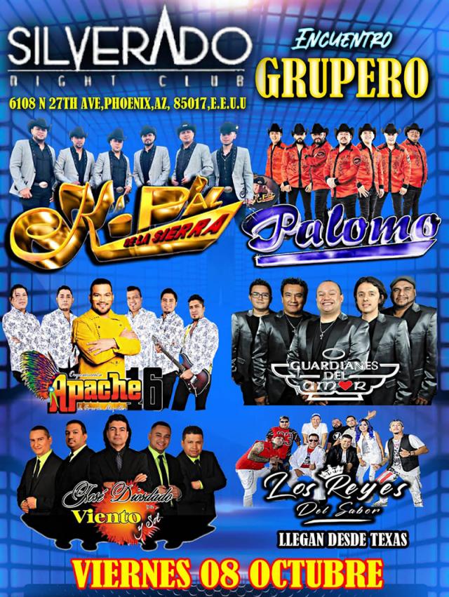 Buy tickets for ENCUENTRO GRUPERO K PAZ DE LA SIERRA | PALOMO | APACHE 16 ENCUENTRO GRUPERO K PAZ DE LA SIERRA | PALOMO | APACHE 16