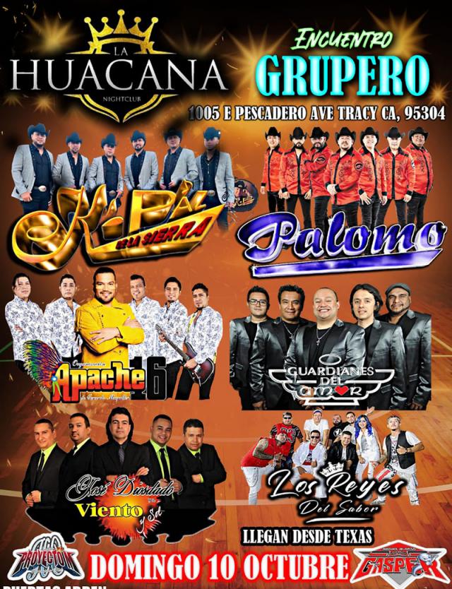 Buy tickets for K PAZ DE LA SIERRA | PALOMO | APACHE 16 | GUARDIANES DEL AMOR | JOSE DIOSDADO | LOS REYES DEL SABOR K PAZ DE LA SIERRA | PALOMO | APACHE 16 | GUARDIANES DEL AMOR | JOSE DIOSDADO | LOS REYES DEL SABOR