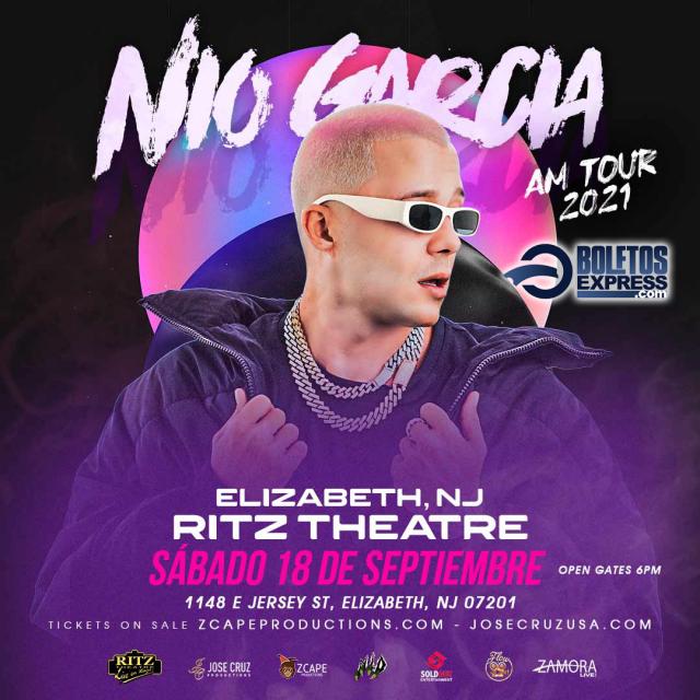 NIO GARCIA - ELIZABETH, NJ (EVENT CANCELLED)