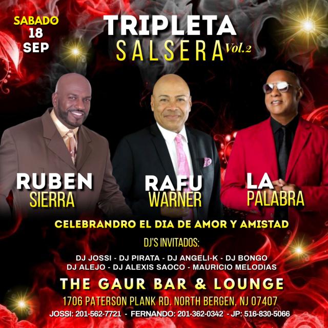 Buy tickets for TRIPLETA SALSERA TRIPLETA SALSERA