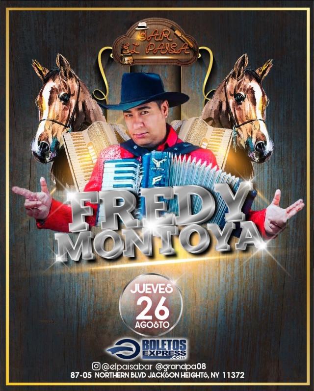 Buy tickets for FREDY MONTOYA FREDY MONTOYA