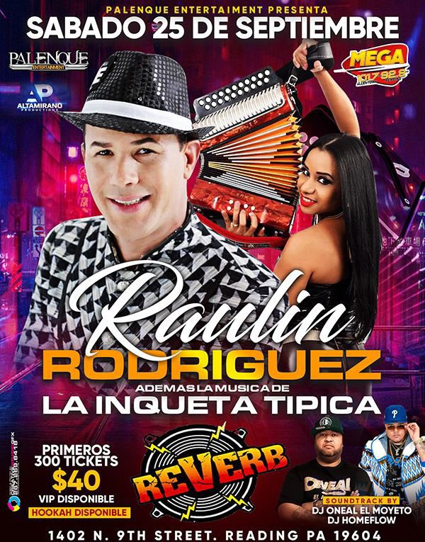 Buy tickets for RAULIN RODRIGUEZ RAULIN RODRIGUEZ