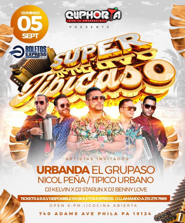 Buy tickets for URBANDA / NICOL PEÑA / TIPICO URBANO URBANDA / NICOL PEÑA / TIPICO URBANO