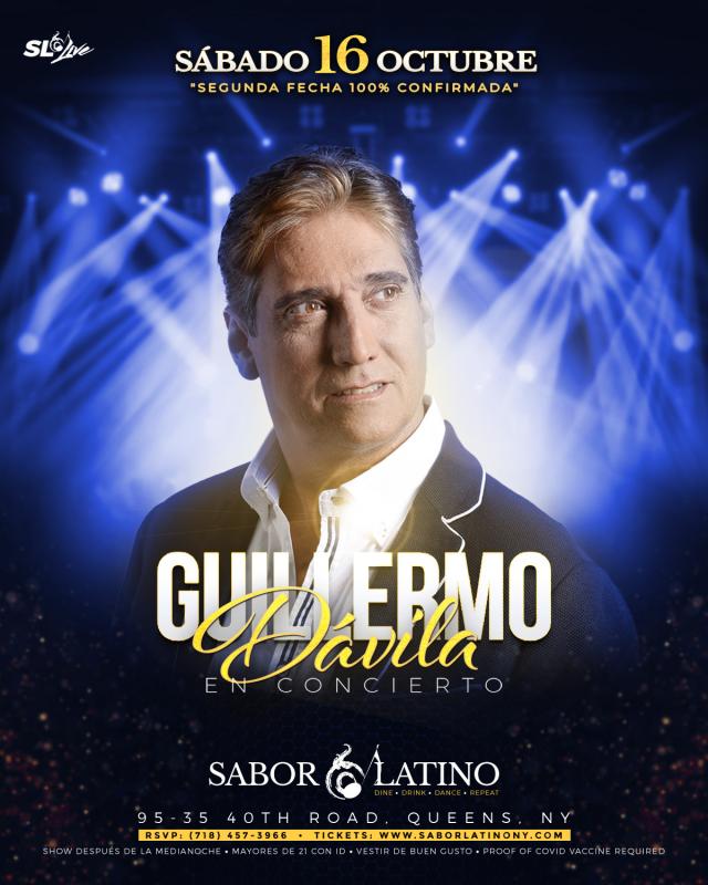 Buy tickets for Guillermo Dávila Guillermo Dávila