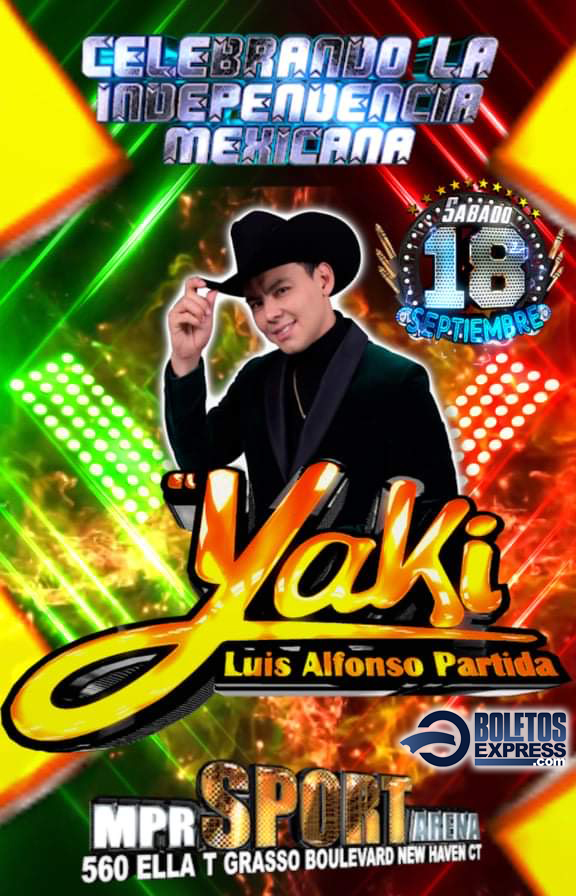 YAKI LUIS ALFONSO PARTIDA (EVENT CANCELLED)
