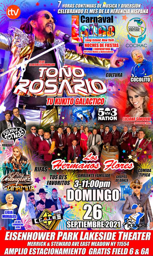 Buy tickets for CARNAVAL LATINO / TONO ROSARIO CARNAVAL LATINO / TONO ROSARIO