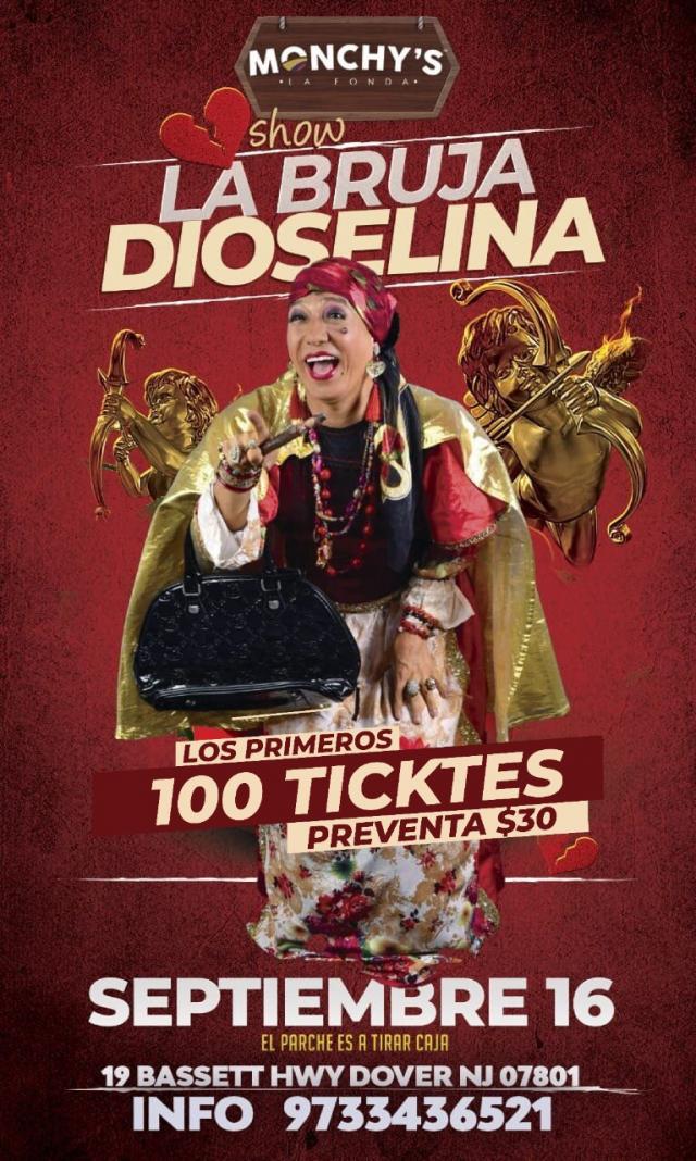 Buy tickets for LA BRUJA DIOSELINA LA BRUJA DIOSELINA