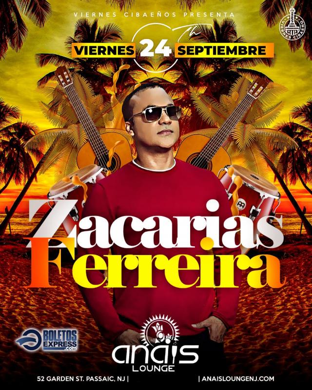 Buy tickets for ZACARIAS FERREIRA ZACARIAS FERREIRA