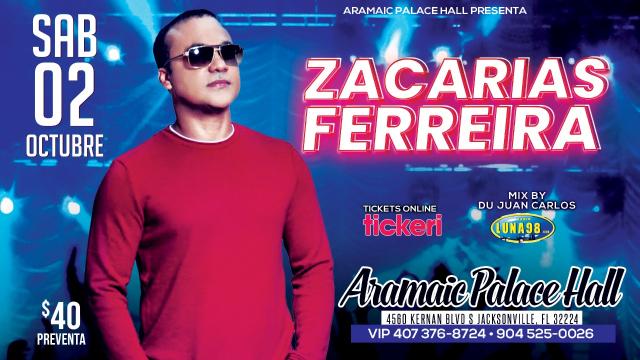 Buy tickets for ZACARIAS FERREIRA ZACARIAS FERREIRA