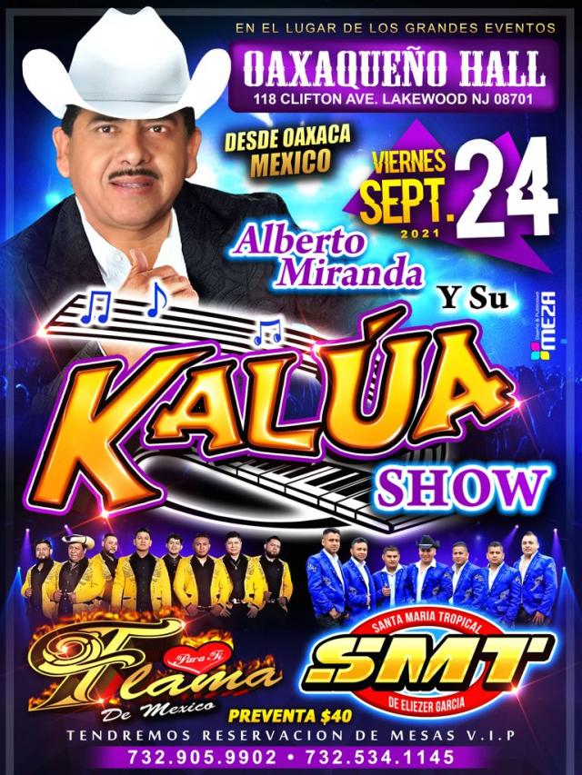 Buy tickets for ALBERTO MIRANDA & SU KALUA SHOW ALBERTO MIRANDA & SU KALUA SHOW