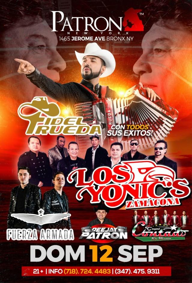 Buy tickets for LOS YONICS & FIDEL RUEDA LOS YONICS & FIDEL RUEDA