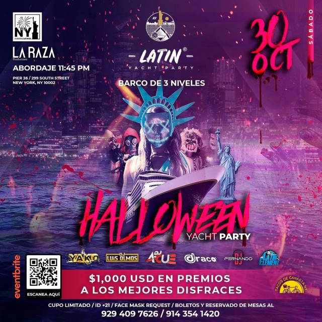 HALLOWEEN YACHT PARTY Tickets BoletosExpress